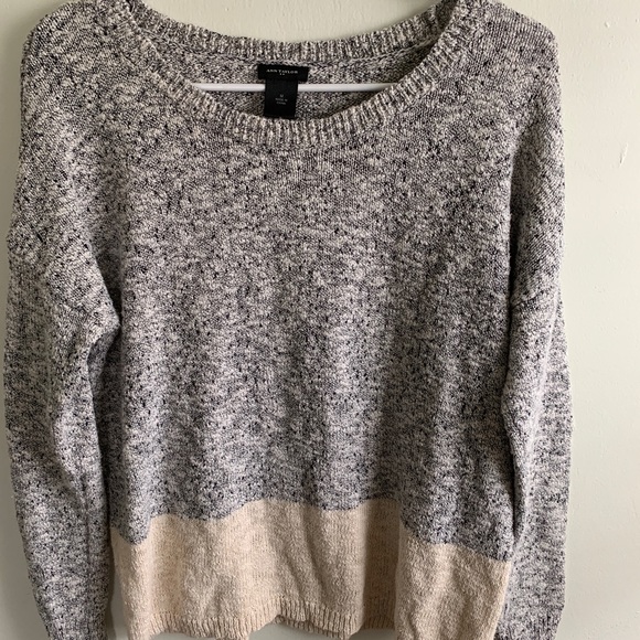 Ann Taylor | Color block Sweater - Picture 3 of 7